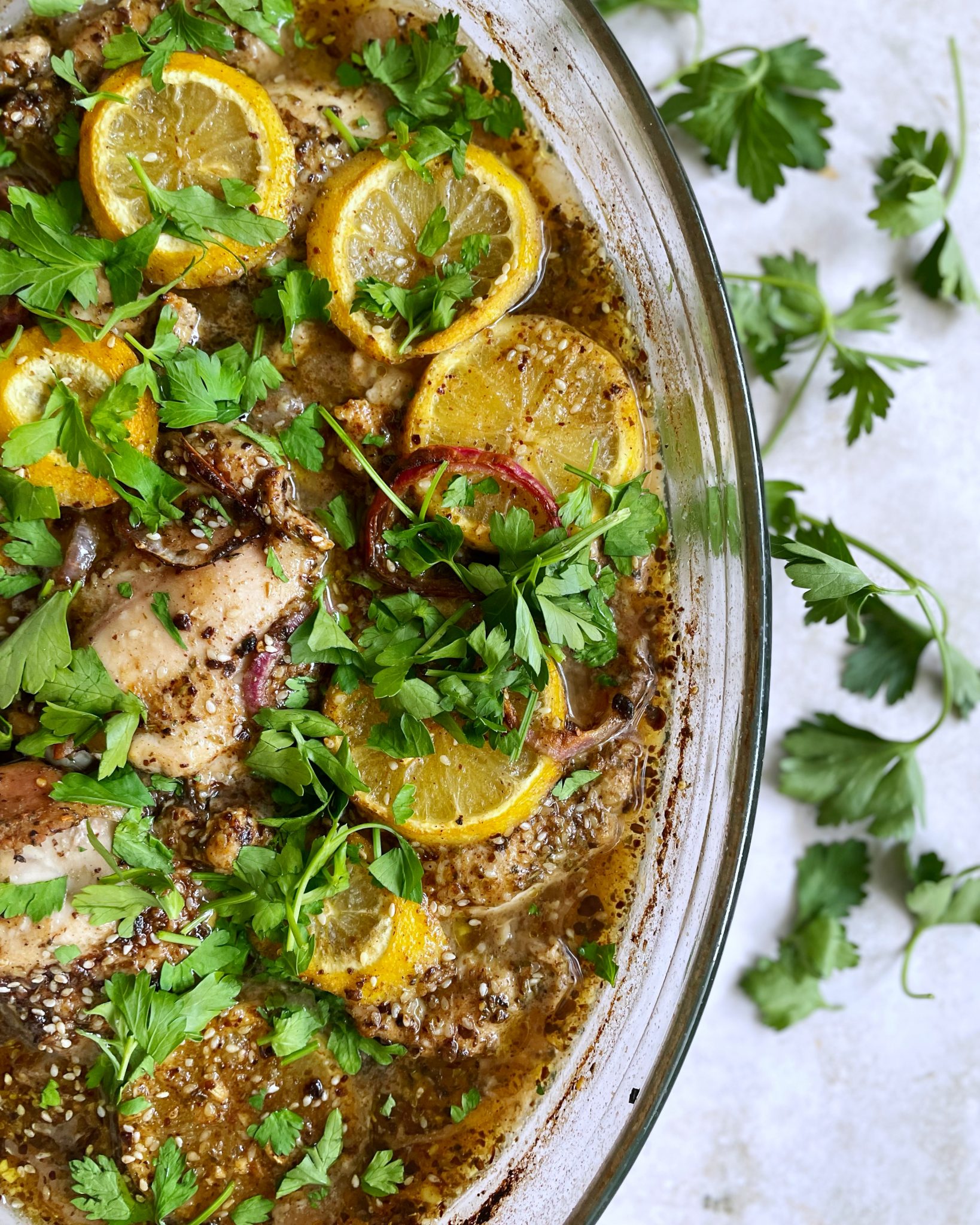 Za'atar & Sumac Roasted Chicken | Healthy-ish & Happy