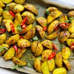 Oven Roasted Bombay Potatoes