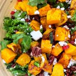 Pumpkin, Kale, & Mint Salad